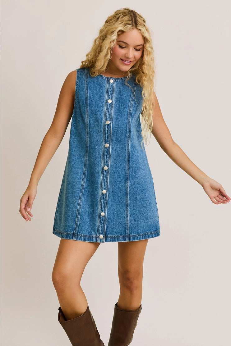 The Delaney Denim Dress
