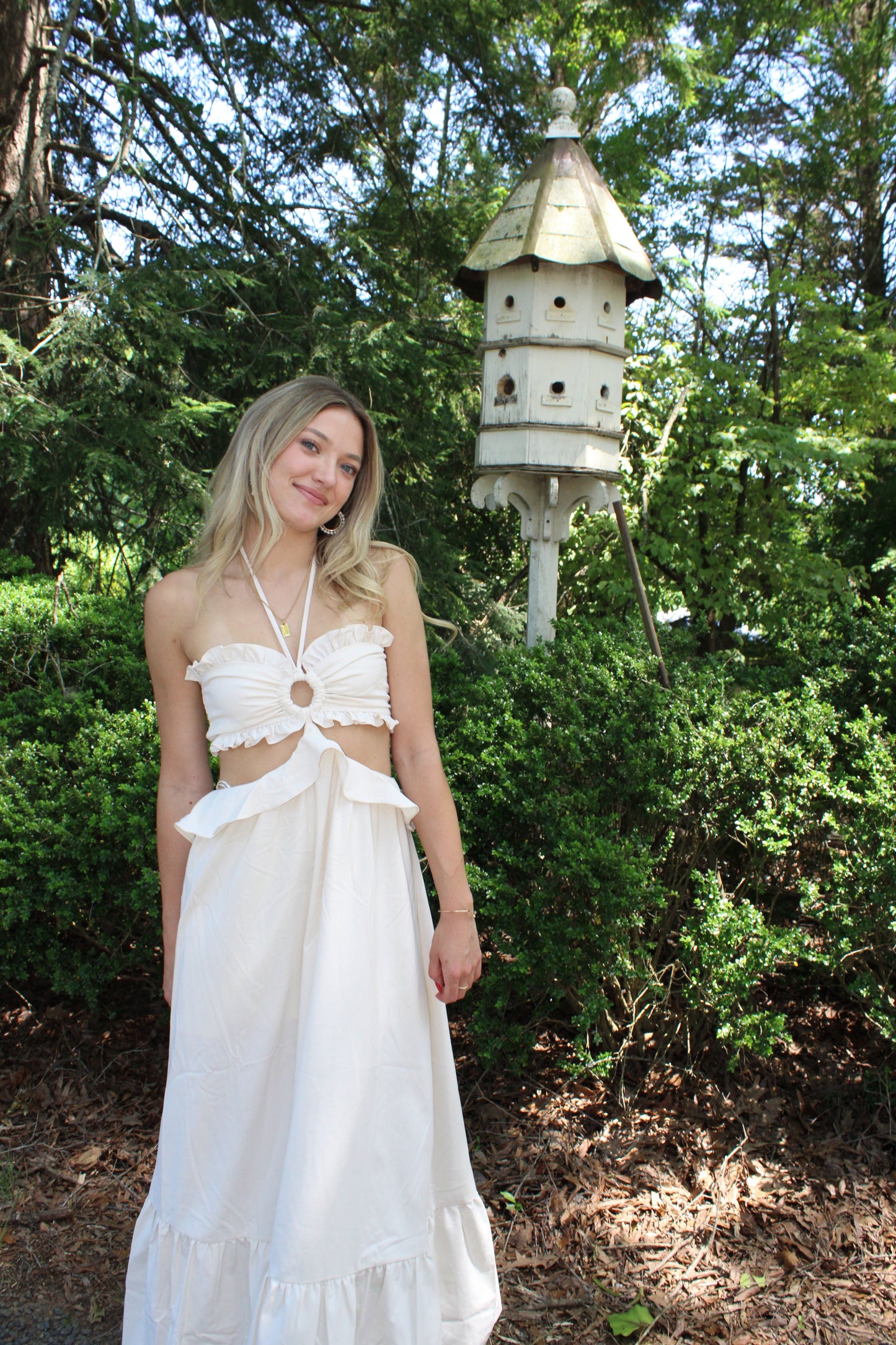 The Haley Halter Dress