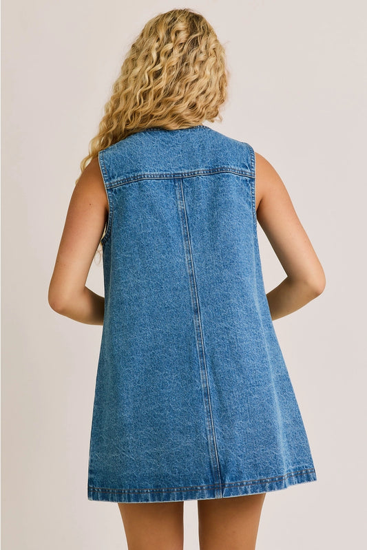 The Delaney Denim Dress